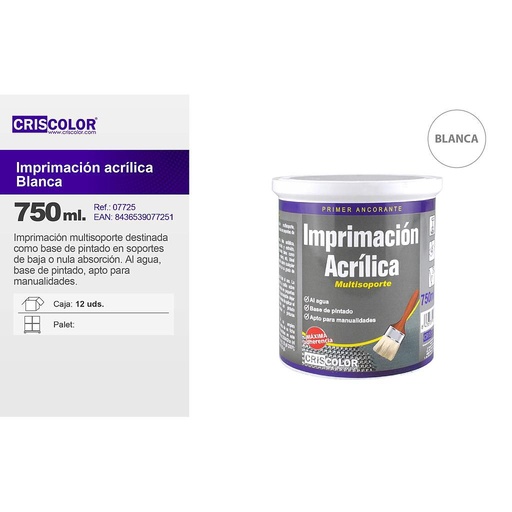 [40724] IMPRIMACION ACRILICA 750ML