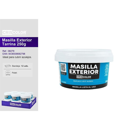 [08279] MASILLA EXTERIOR 250G (Caja de 12Und).