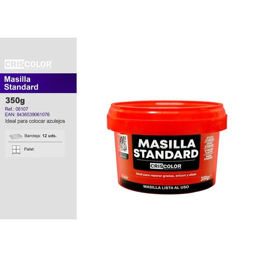 [STANDARD350] MASILLA STANDARD 350G (Caja de 12Und).