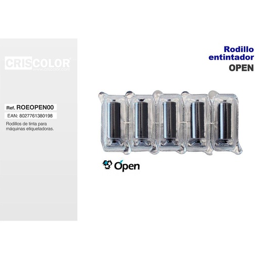 [ROEOPEN00] RODILLO ENTINTADOR OPEN (Precio Unitario)