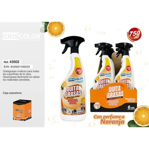 [43502] QUITAGRASAS 750ML PISTOLA (Precio Unitario)