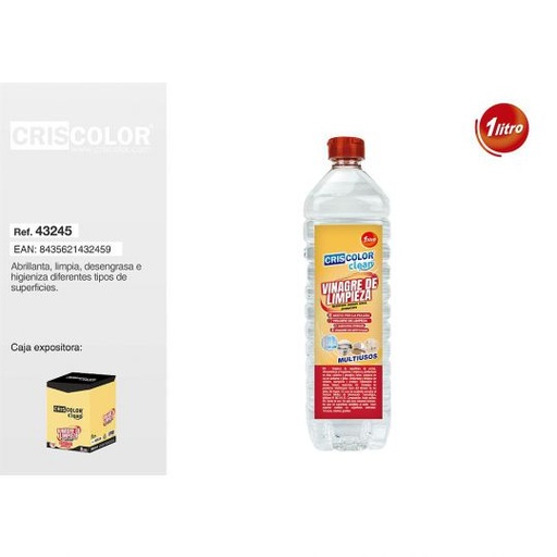 [43245] VINAGRE DE LIMPIEZA 1 LITRO (Precio Unitario)