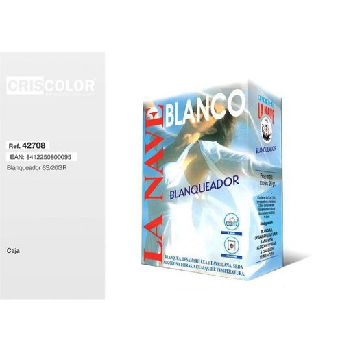 [80009] BLANQUEADOR 6S/20GR