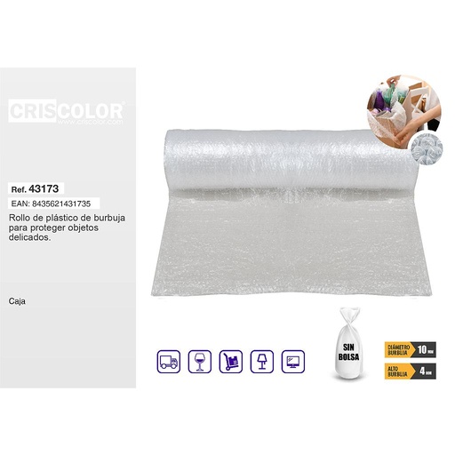 [43173] BURBUJA 100CM X 40M  (SIN BOLSA) (Precio Unitario)