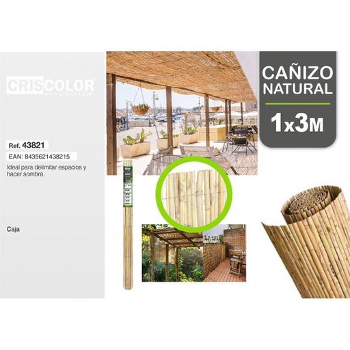[43821] CAÑIZO NATURAL 1X3M