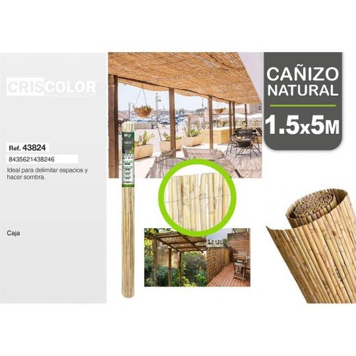 [43824] CAÑIZO NATURAL 1.5X5M