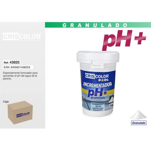 [43825] INCREMENTADOR PH GRANULADO 1KG