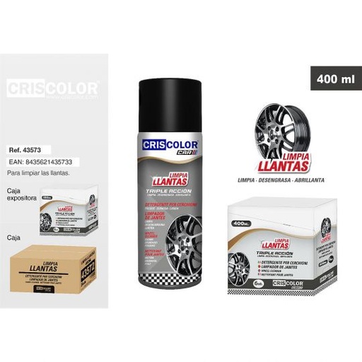 [43572] LIMPIA LLANTAS 400ML