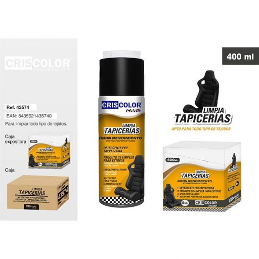 [43574] LIMPIA TAPICERIAS 400ML