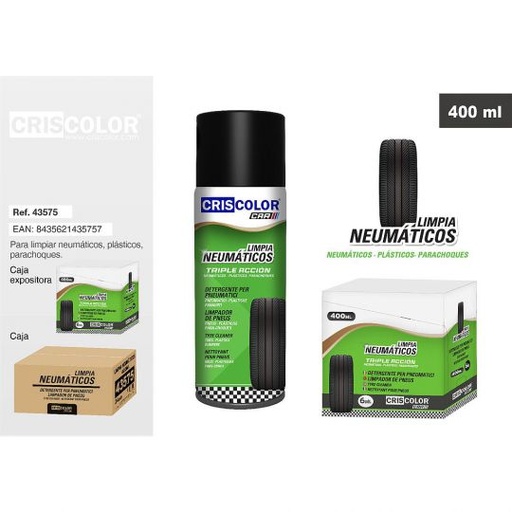 [43575] LIMPIA NEUMATICOS 400ML