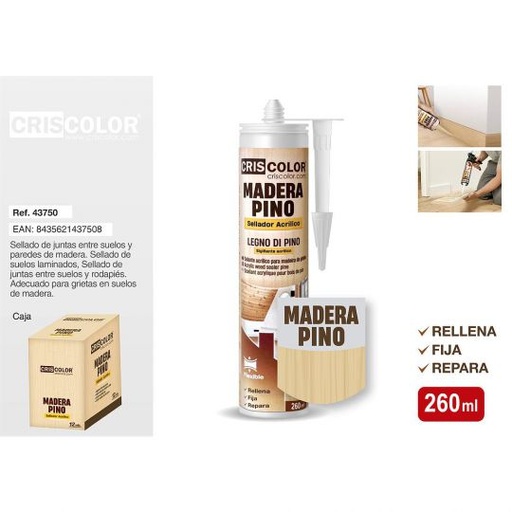 [43750] SELLADOR ACRILICO MADERA PINO 260ML