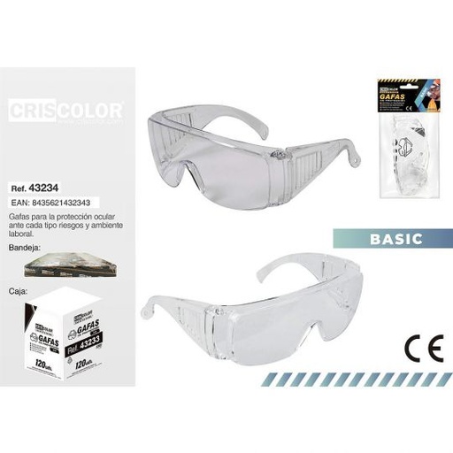 [43234] GAFAS DE PROTECCION BASIC