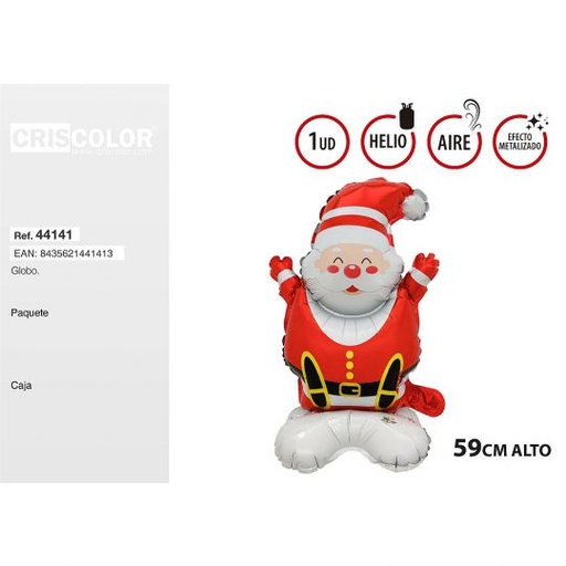 [44141] GLOBO PAPA NOEL 59CM