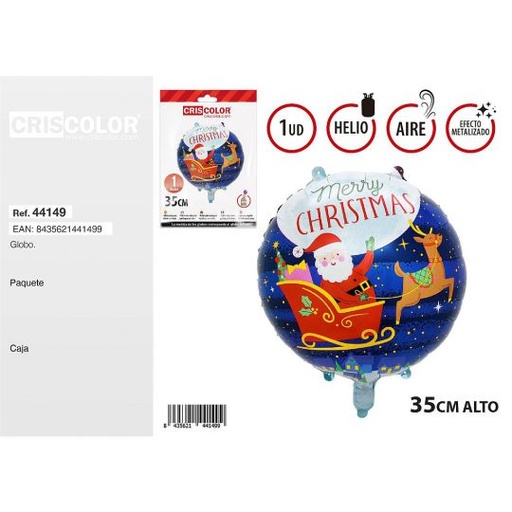 [44149] GLOBO REDONDO TRINEO 35CM