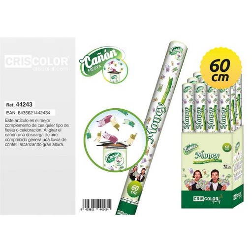 [44243] CAÑON FIESTA MONEY 60CM