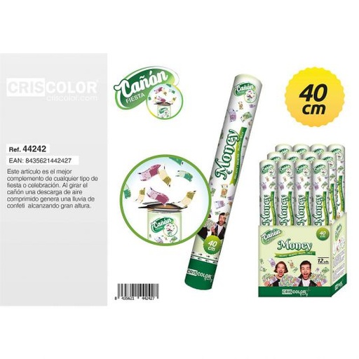 [44242] CAÑON FIESTA MONEY 40CM