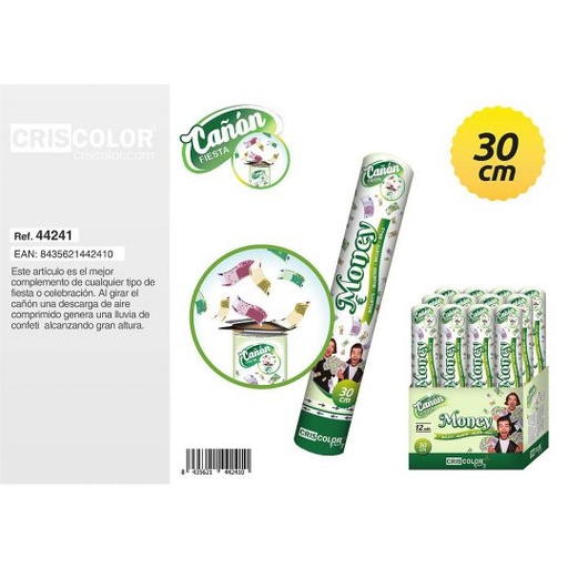 [44241] CAÑON FIESTA MONEY 30CM