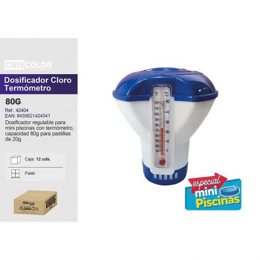 [42404] DOSIFICADOR 80G CON TERMÓMETRO