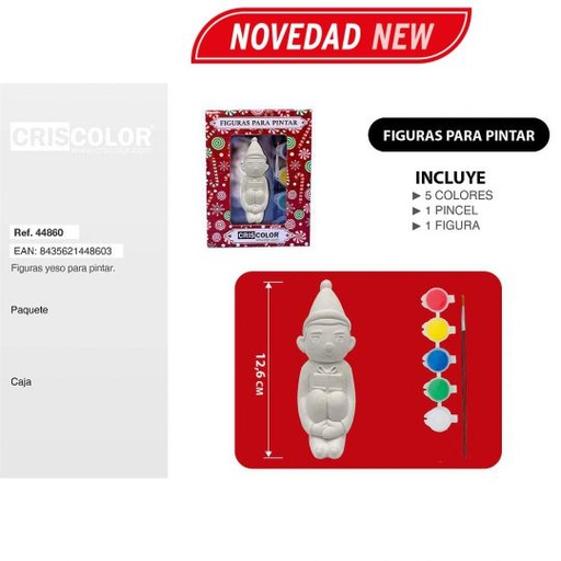 [44860] FIGURA NAVIDAD ELFO 12,6CM
